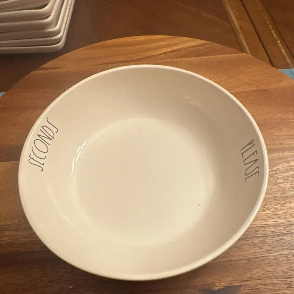 Individual Dinner Bowl Farmhouse by Magenta Seconds Please